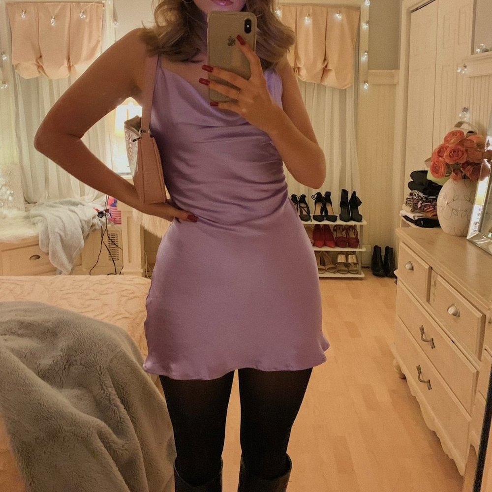 Motel Rocks Satin Mini Dress